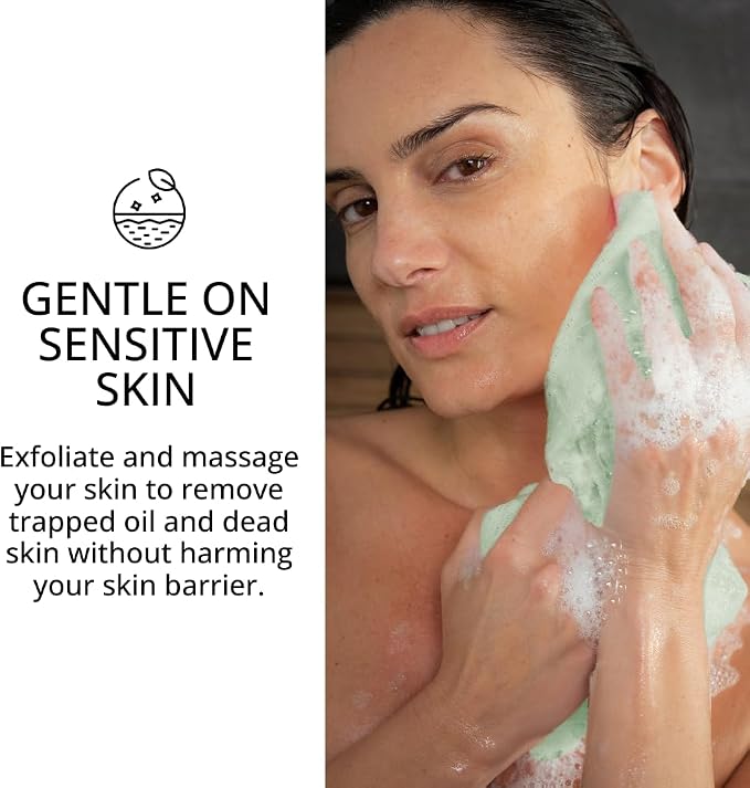 Sima Brand Exfoliating Washcloth Face & Body Scrub Towel - Image 3
