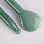 Jade Gua Sha Massage Tools Facial Tool Natural Green Gua Sha Anti Aging Facial - Image 8