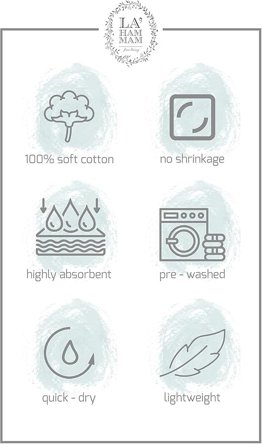 Morrocan Beach Towel | Cotton Blanket Throw, Sand Free, Quick Dry, Turkish - Image 7