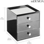 mDesign Makeup Organizer Storage Station Cube - Image 3