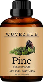 Pine Essential Oils, 240ML Pure and Natural Essential Oil by WUVEZRUB
