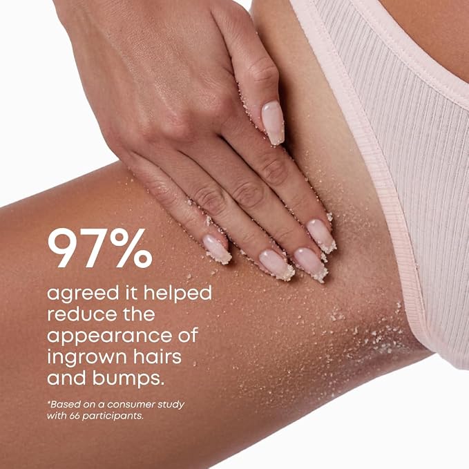 Bushbalm Ingrown Hair Exfoliating Scrub – Pre-Shave Sugar Scrub - Image 4