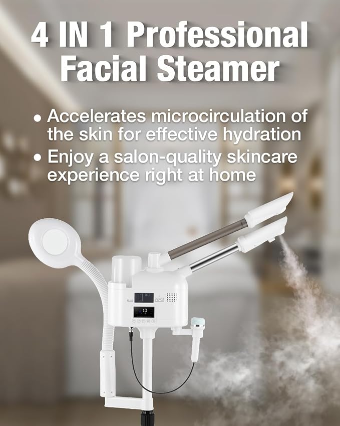 Professional 4-in-1 Facial Steamer - Image 2