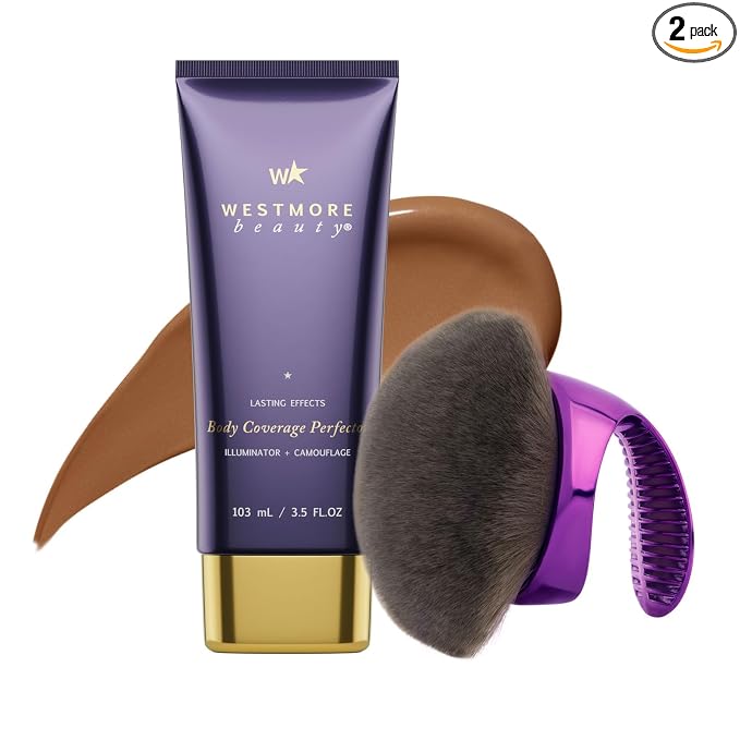 Westmore Beauty Body Coverage Perfector x Blend & Blur Body Brush Kabuki Brush by WestmoreBeauty