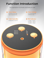 Waterless Diffuser for Essential Oil: Mini Battery Scent Diffuser for - Image 7