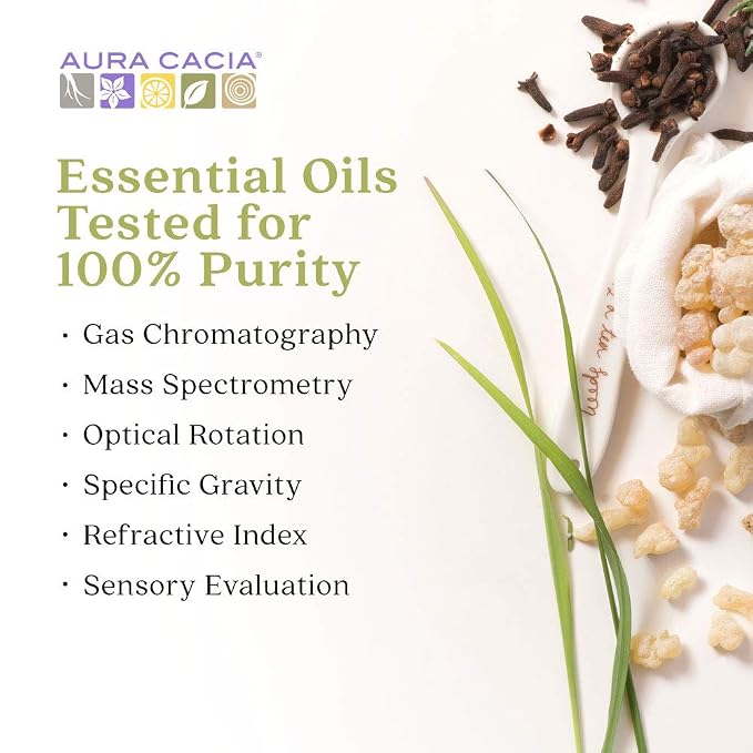 Aura Cacia Essential Oil, Meditative Frankincense, 0.5 Fluid Ounce, Packaging - Image 16