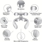 Ayland Vitality Magic Pro 2.0 Neck Massager, Portable Neck Relaxation Device - Image 7