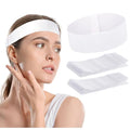 100 Pieces Disposable Facial Headbands by Nujzuir