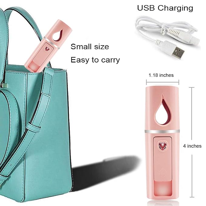 Portable Nano Facial Mister Mini Facial Steamer Atomization Eyelash Extensions - Image 5