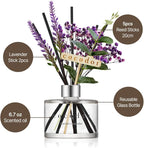 COCODOR Lavender Reed Diffuser/Garden Lavender / 6.7oz / 1 Pack/Home Decor & - Image 3