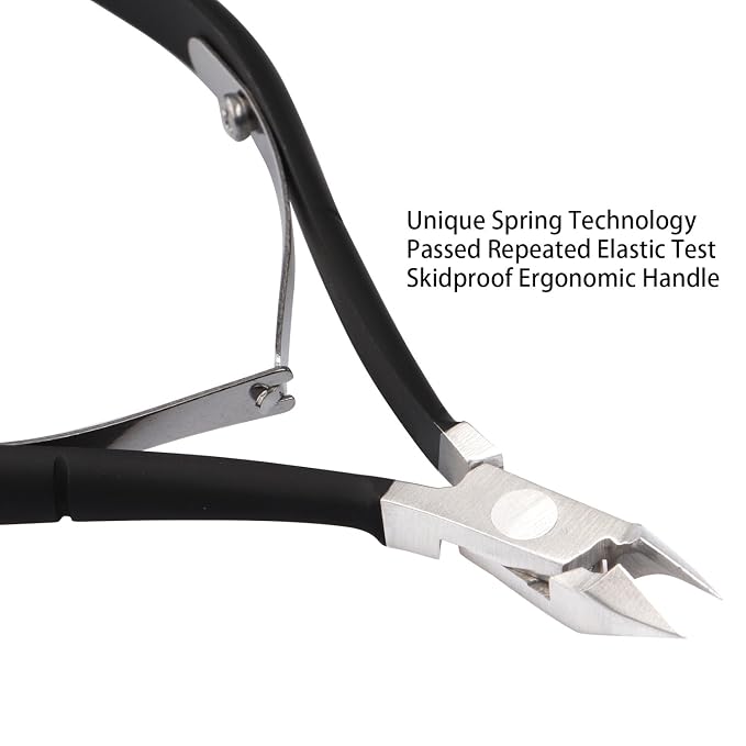 Ejiubas Cuticle Trimmer with Cuticle Pusher Cuticle Nipper Professional Grade - Image 3