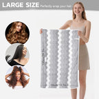 SUNLAND Microfiber Hair Towels Anti Frizz Hair Drying Towel Super Absorbent - Image 2