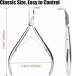 LePinko 4 Packs Upgraded Cuticle Trimmer kit, Sharp Dead Skin Clipper, - Image 6