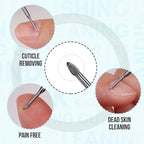 Makartt Nail Drill Bits:3/32" Safety Tungsten Carbide Cuticle Remover Drill Bit - Image 2