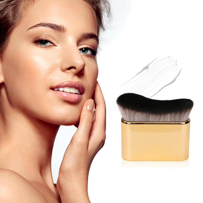 UNIMEIX Self Tanner Brush Sunscreen Body Makeup Brush Kabuki Blend Applicator - Image 6