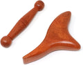 Honbay 2PCS Reflexology Tools Wood Body Massage Tools Triangle Massager Wooden by Unknown