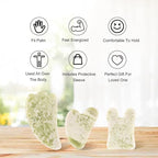 Gua Sha Facial Tools Set of 3 Guasha Massage Tool Jade Gua Sha Scraping Massager - Image 6
