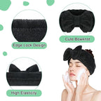 Shintop Spa Headband, Soft Carol Fleece Makeup Headband - Image 4