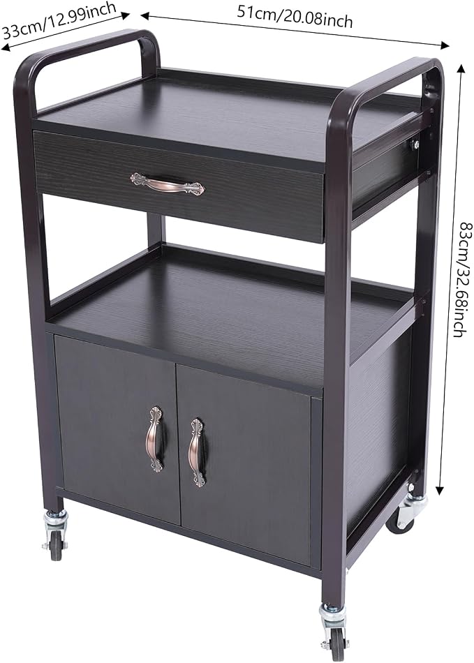 Salon Cart, Salon Storage Cart - Image 2