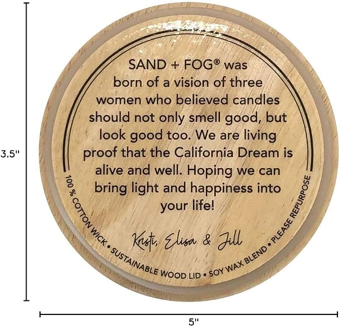 Sand + Fog Scented Candle - Image 10