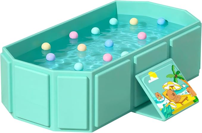 Portable Bathtub, Foldable Bathtub No Installation, Bathroom SPA Soaking Tub by HLCZLUZ