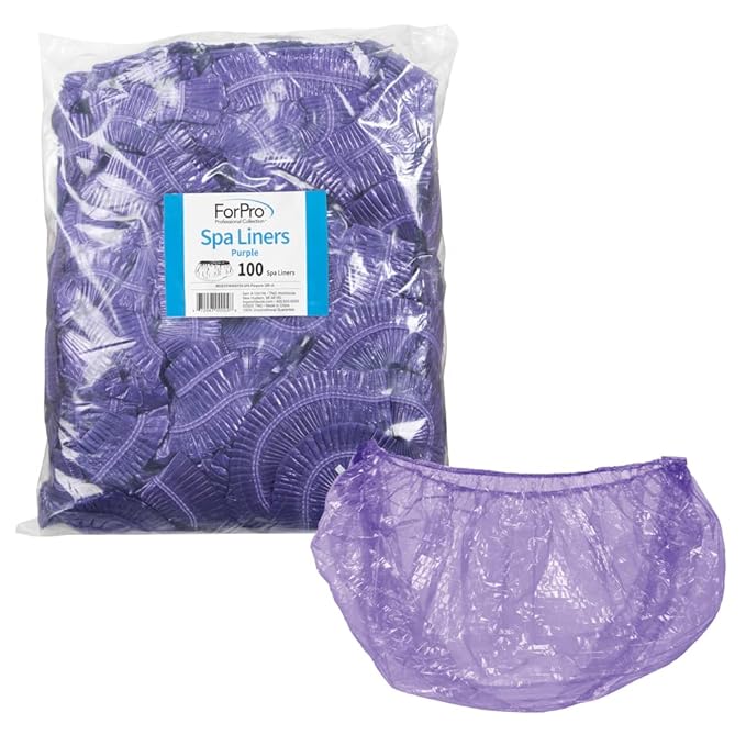 ForPro Professional Collection Spa Liners, Fit All Pedicure Spas, Disposable by ForProProfessionalCollection