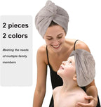 Microfiber Hair Drying Towel Wrap - Image 5