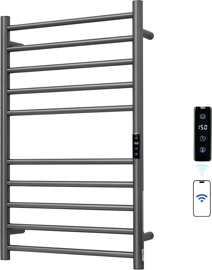 Electric Towel Rack with Voice Control by SHARNDY