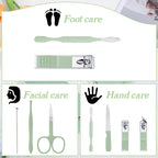 Manicure Set, Carbon Steel Travel Nail Care Clippers - Image 7