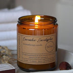 Lavender Eucalyptus Candles for Home Scented - 8oz Aromatherapy Candles for - Image 6