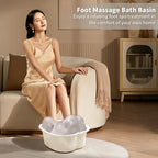 Foot Soaking Tub Large Size Foot Basin Sturdy Soaking Feet Bucket Massager Tub - Image 2