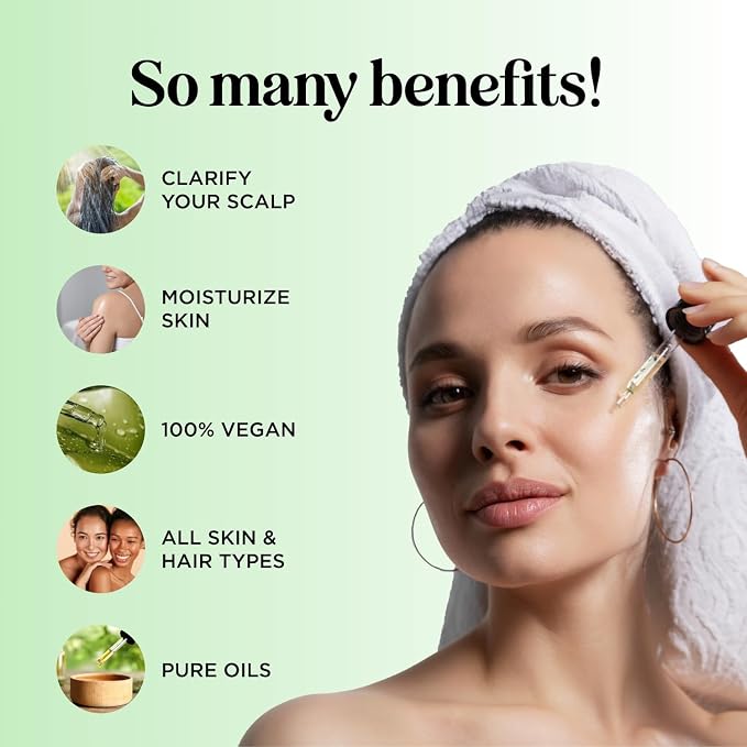 Pure Tea Tree Oil for Hair Skin and Nails - Image 3