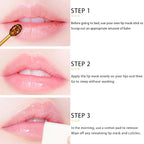 5 PCs Bee Balm Lip Mask, Moisturizing Lip Balm & Scrubs, Prevents Dry & Cracked - Image 7