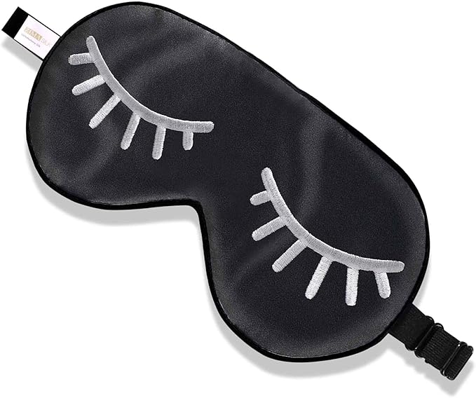 ZIMASILK 100% Natural Silk Sleep Mask Blindfold, Adjustable Super-Smooth Soft by ZIMASILK