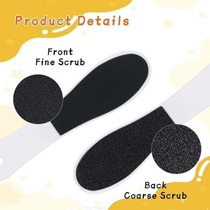 20 Pcs Foot File Callus Remover Double Side Skin Foot File Professional Foot - Image 3