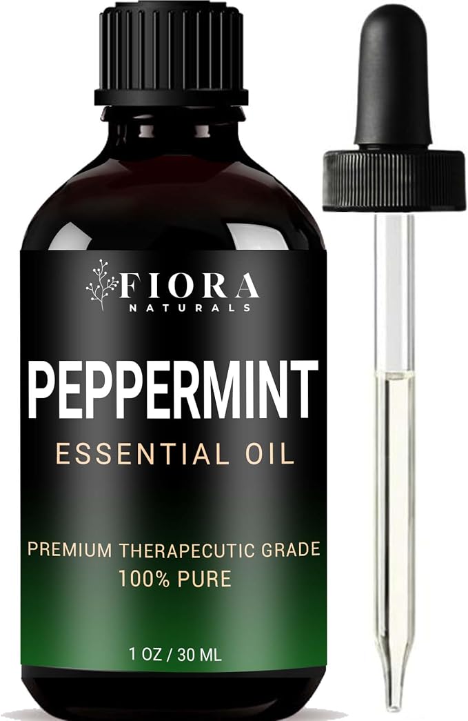 Peppermint Essential Oil by Fiora Naturals by FioraNaturals