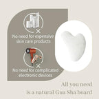 Rena Chris Gua Sha Facial Tools: Natural Jade Stone Guasha Tool - Image 4