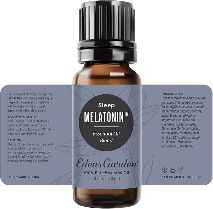 Edens Garden Melatonin Sleep Essential Oil Blend- 100% Pure Premium Grade - Image 9