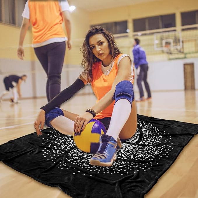 Volleyball Blanket Gift for Boy Girl, Volley Ball Sport Throw Lightweight Super - Image 2