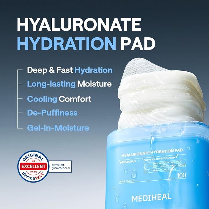 MEDIHEAL Toner Pads 100 Count - Image 4