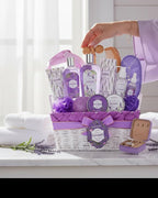 19-Pc Luxury Body Gift Set for Women, Lavender Bath and Body Gift Basket - Image 3