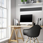 Aipsun 32.6 inch Modern Black Vanity Light Fixtures LED Black Bathroom Wall - Image 5