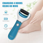 Electric Foot File Callus Remover Professional, 2-Speed Rechargeable Pedicure - Image 6