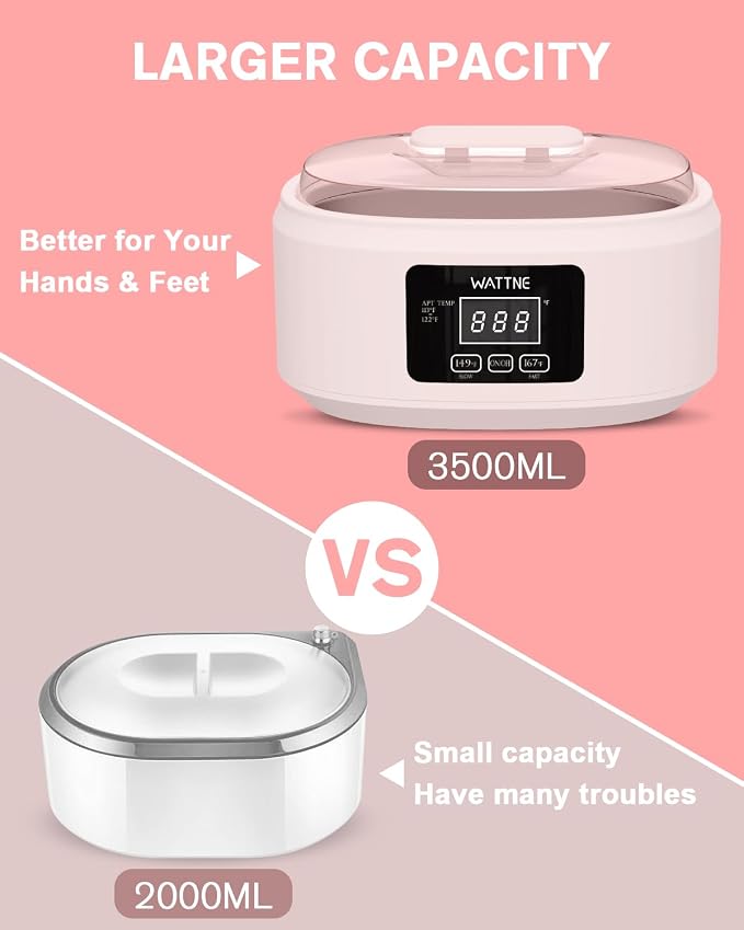 Paraffin Wax Machine for Hand and Feet -Paraffin Wax Warmer Moisturizing Kit - Image 5