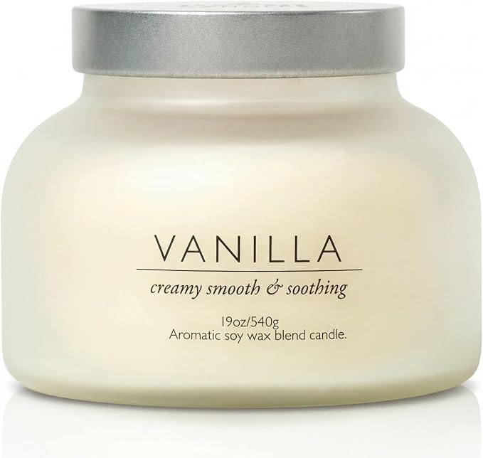 Volcano Vanilla Candle 19oz:- by SpotlessLeopard