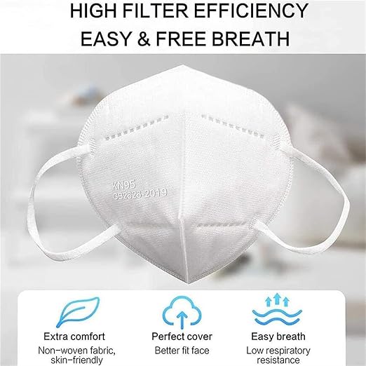 LEMENT 50PCS KN95 Face Mask 5 Layer Breathable - Image 4