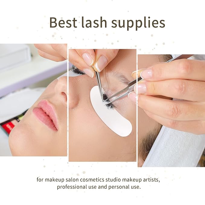 100 PCS Foam Eye Pads for Lash Extensions, Under Eye Pads for Eyelash Extensions - Image 6