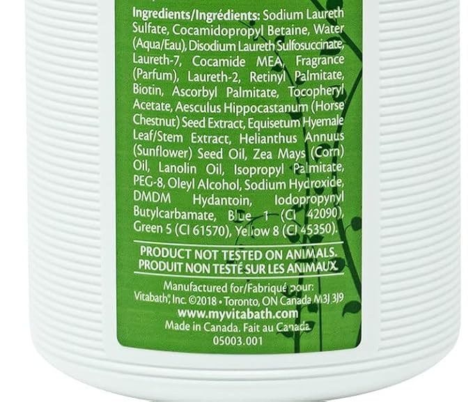 Vitabath Original Spring Green Moisturizing Bath & Shower Gel Wash Intoxicating - Image 10