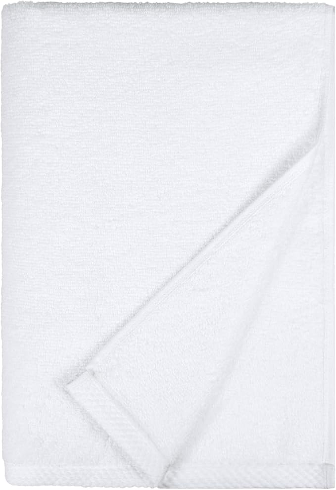 Amazon Basics 100% Cotton Soft Quick-Dry 8-Piece Towel Set, Bath Towels - Image 5