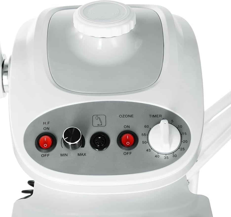 Funnylife 3 in 1 Aromatherapy Facial Steamer, 5X Magnifying LED Lamp, High - Image 5